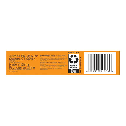 Exact BIC-Atlantis Retractable Ballpoint Pen Fine Tip 0.7 mm Pack of 12 BIC-Count Blue