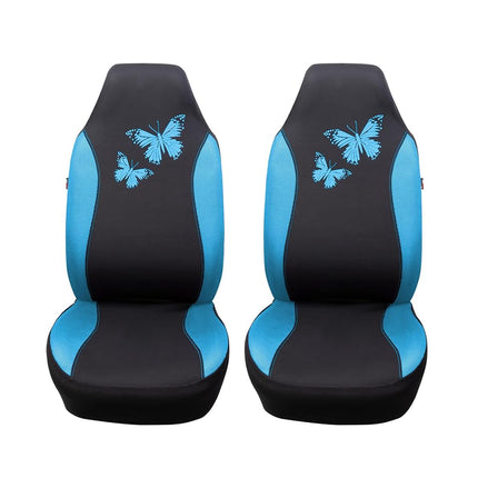 Flying Banner Butterfly car seat Covers ful Set Fa