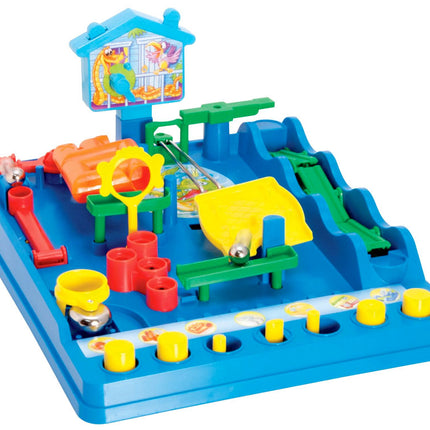 TOMY Screwball Scramble Classic Retro Children's Preschool Action Board Game, Puzzle Board Family Game, Kids Game For 5, 6, 7, 8 and 9 Years + Boys and Girls, Packaging May Vary