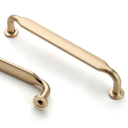 Asidrama 10 Pack 5 Inch(128mm) Brushed Brass Kitch