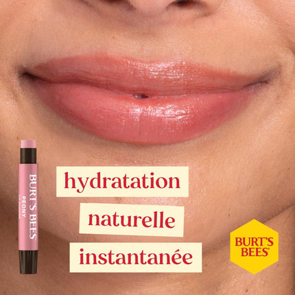 Burt's Bees Gift Set, 3 Lip Shimmers in Peony, Rhubarb and Fig Shades, Kissable Colour, 3x2.6g, Multi, 11.05 grams, 3.0 count