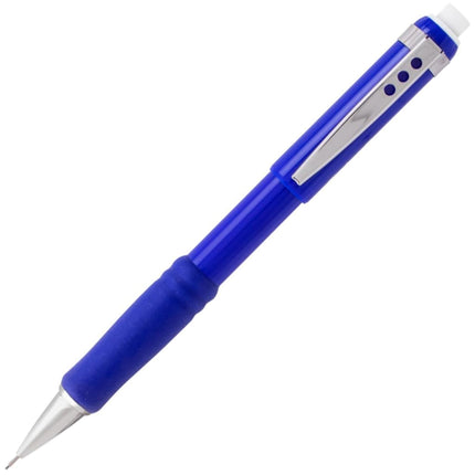 Pentel Twist Erase III Premium Mechanical Pencil 0.5mm 4 pack Assorted Barrels (1 each Black, Blue, Green, Violet)