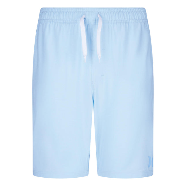 Hurley Boys' H20-dri Pull on Shorts, Blue Ice, Lar