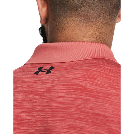 Under Armour Mens Golf Polo Shirt, (811) COHO/Black, M Long