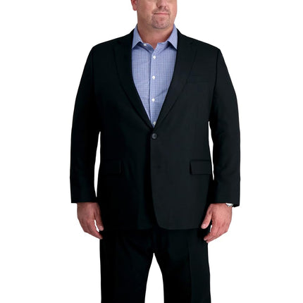 J.M. Haggar Men's Suit Pant, Black, 58