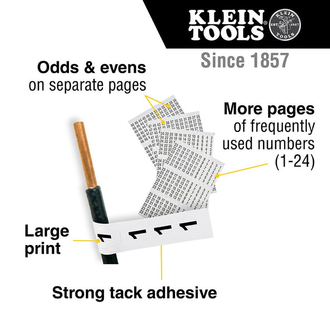 Wire Marker Book, 1-48 Klein Tools 56250