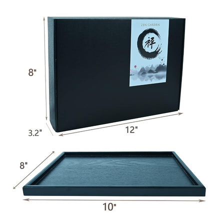 Yoquare 10" x 7" Mini Zen Garden Kit
