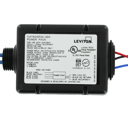 Leviton Occupancy Sensor Power Pack, 20 amp, Made 