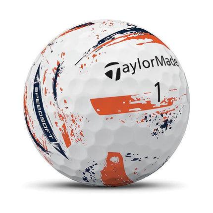 TaylorMade Golf Speed Soft Ink NFL Denver Broncos Dozen