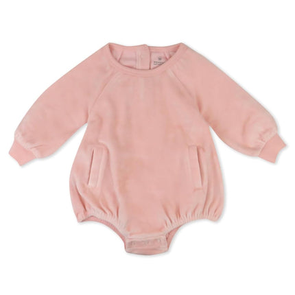 HonestBaby Multipack Short Romper Sets and Dresses 100% Organic Cotton for Infant Baby and Toddler Boys, Girls, Unisex, Dusty Pink, 12 Months