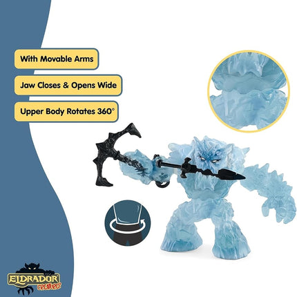 Schleich Eldrador - Ice Giant Toy Figurine - Kids Ages 7+ | 70146