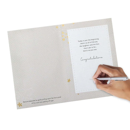 Hallmark Wedding Cards Assortment (5 Cards with Envelopes)