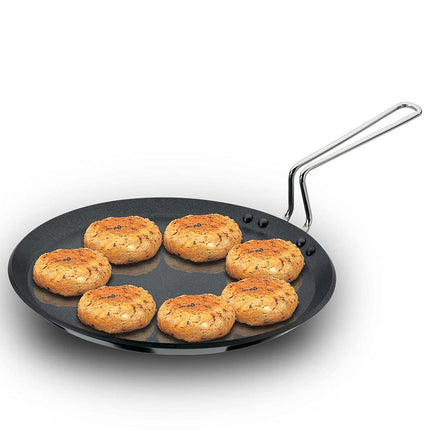 Futura Non-Stick Flat Tava Griddle, 12-Inch For Do
