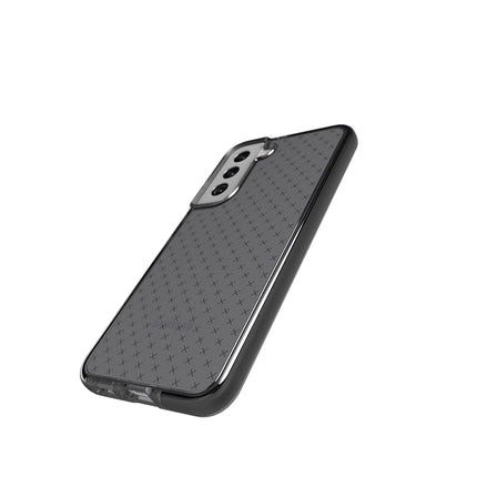 Tech21 Evo Check for Samsung Galaxy S22 Plus – Protective Phone Case with 16ft Multi-Drop Protection Smokey Black