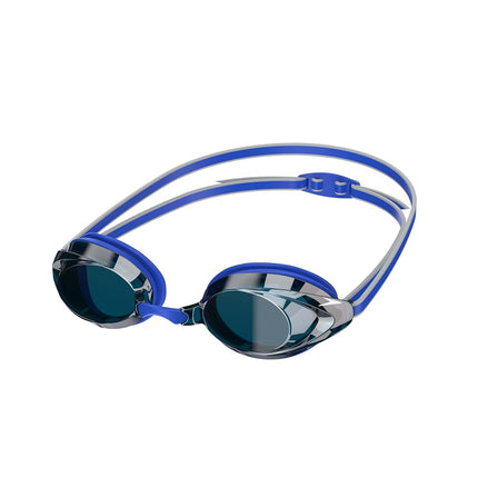 Speedo Vanquisher 2.0 Mirrored Swim-Swimming Racing Goggles-Blue Anti-Fog