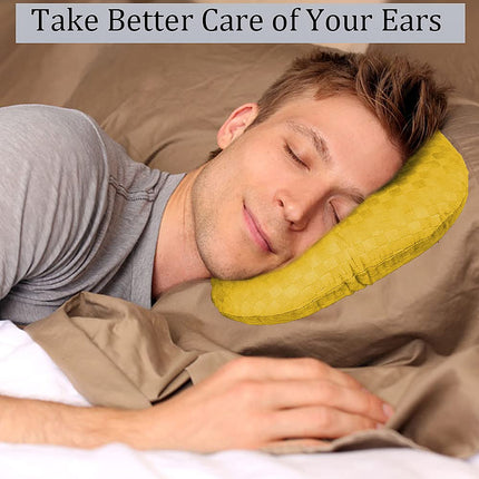 Wuronsa Ear Piercing Pillow with Hole for Cartilage Piercings, CNH Support