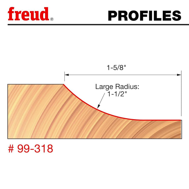 Freud 99-318 Vertical Raised Panel Bit