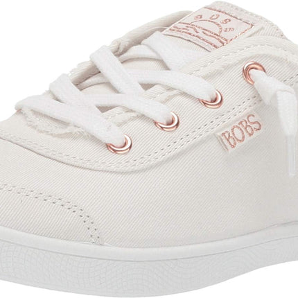 Skechers BOBS Women's 33492W Sneaker, White, 2 Wid