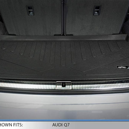 SMARTLINER Tapis de sol sur mesure 3 rangées et tapis de coffre derrière la 3ème rangée pour Audi Q7 / SQ7 2017-2025