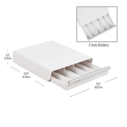 Mind Reader 'Coupe' 30 Capacity Coffee Pod Drawer, White