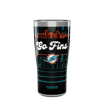 Tervis NFL Miami Dolphins-Go Fins Slogan Insulated