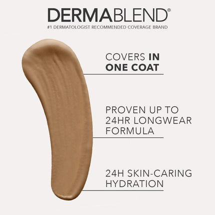 Dermablend Cover Care Full Coverage Concealer - Provides 1 Coat Coverage - Waterproof And Transfer Resistant - Covers A Variety Of Skin Blemishes - 24 Hour Hydration - Long Lasting - 58N - 10 ML
