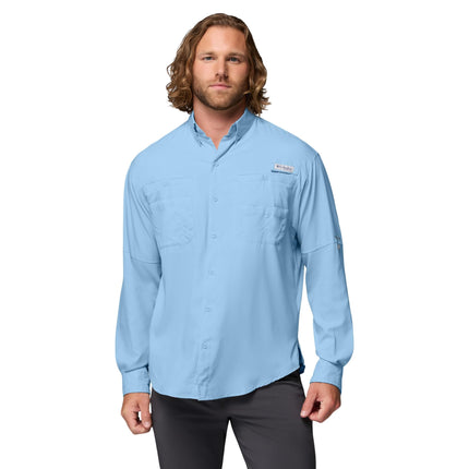 Camisa de manga larga Tamiami II de Columbia para hombre, camisa de manga larga, color Sail, M