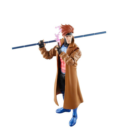 Hasbro Marvel Legends Series Gambit, X-Men ‘97 6" Marvel Legends Action Figures, Red