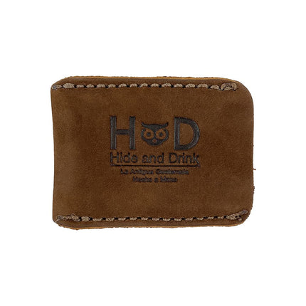 Hide & Drink Leather Double Edge Safety Razor Head Protective Sheath/Shaving Travel Cover Handmade by Swayze Suede