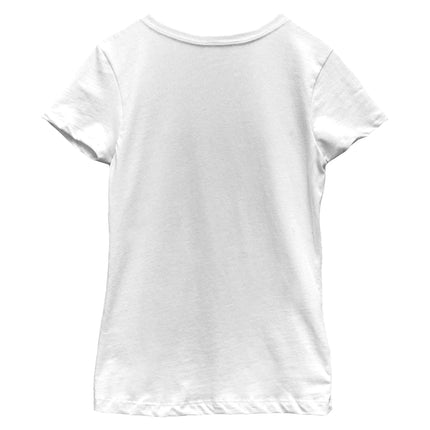 Camiseta de niña de Disney, con la cara de Dumbo, Blanca, Grande