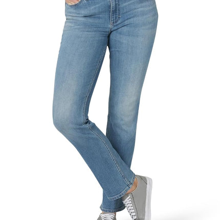 Lee Women's Regular Fit Straight Leg Jean, Anchor 