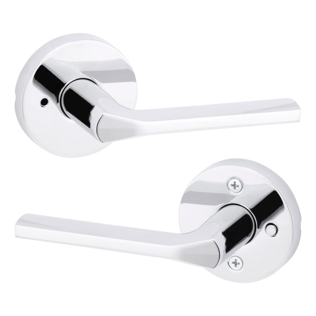 Kwikset Lisbon Interior Privacy Door Handle with L