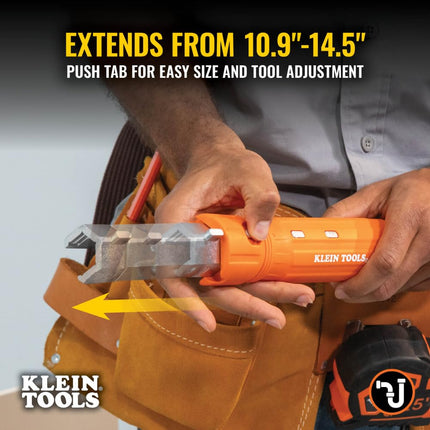 Klein Tools 68098 Faucet Wrench, 12-in-1 Plumbing Multi Tool for Sink, Toilet, and Faucet Installations and Repairs