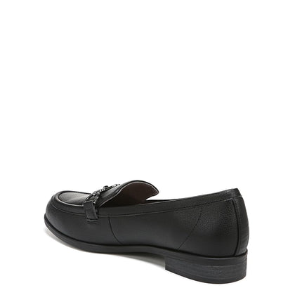Dr. Scholl's Shoes Women's Rate Adorn Loafer, Black Smooth, 7.5 UK