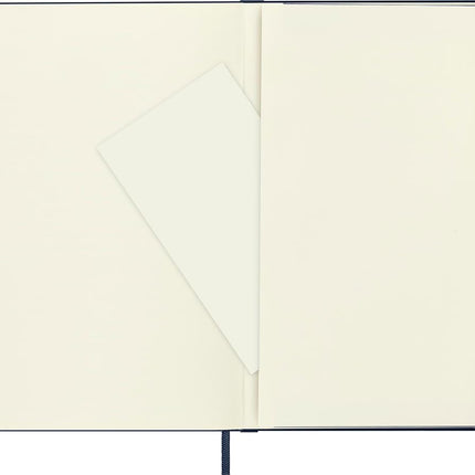 Moleskine 13 x 21 cm Large Art Collection Sketchbook Drawing Pad Notebook Album with Hard Cover and Elastic Closure, Paper Suitable for Pens, Pencils and Crayons, Black, 88 Pages,Blue