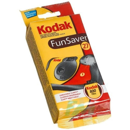 Kodak FunSaver 35mm One-Time-Use Camera with Flash 27 Exposures Bundle