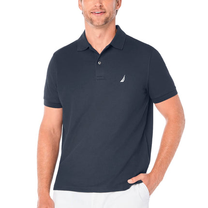 Nautica Men's Solid Anchor Deck Classic Fit Polo, 