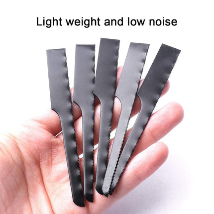 ATOPLEE 5pcs 18T Reciprocating Air Saw Blades, Bi-Metal Hacksaw Blades Power Cutting Tool Air Body Saw Hacksaw Blades Tools