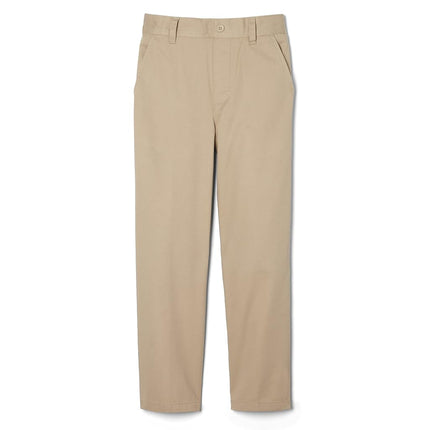 Pantalón Pull-On para niño French Toast, caqui, 20 Husky