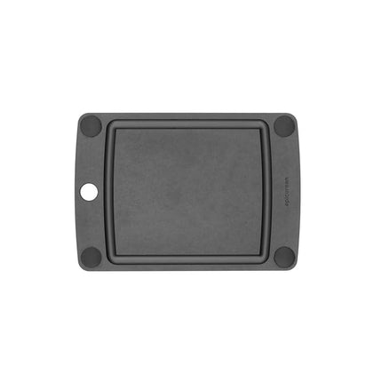 Epicurean All-in-One Cutting Board with Non-Slip Feet, 10" × 7", Slate/Black