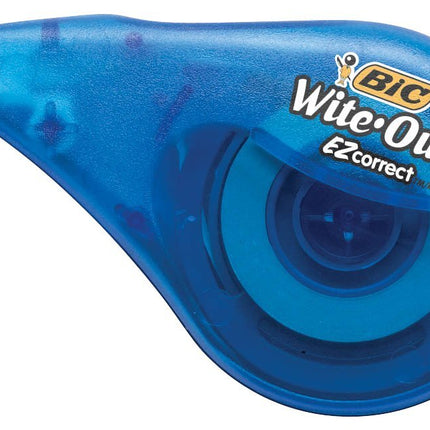 Bic WOTAPP21 EZ Correct Wite-Out Correction Tape, Multi-Colour