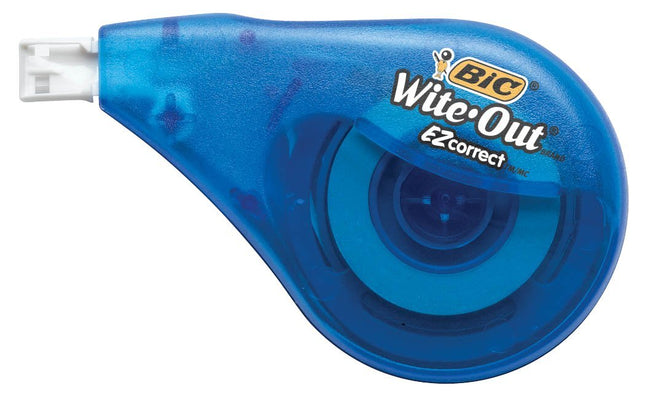Bic WOTAPP21 EZ Correct Wite-Out Correction Tape, Multi-Colour