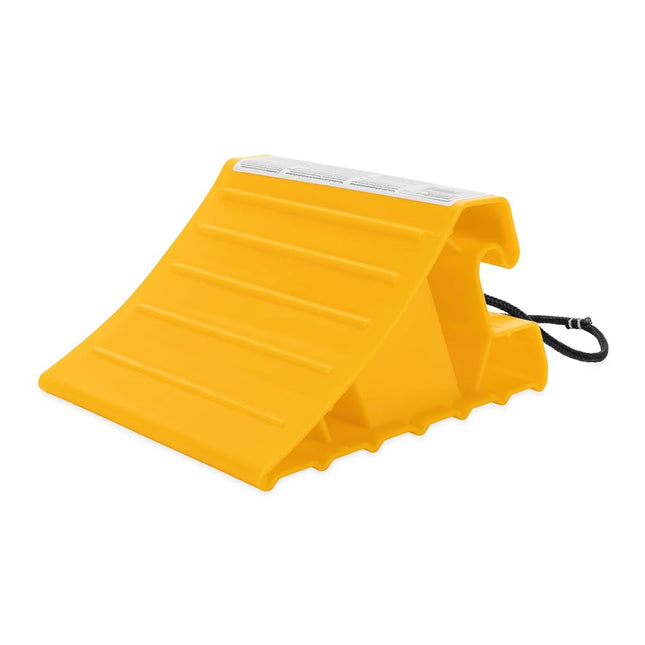 Camco Super Wheel Chock w/Rope - Large, Heavy Duty