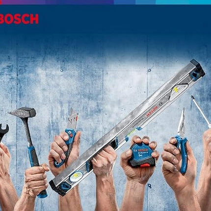 Bosch Professional Universal folding knife with blade compartment in metal handle (incl. two replacement blades, blister packaging) – Amazon exclusive