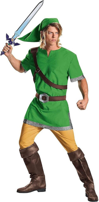 Disguise Legend of Zelda Link Fancy costume Adult Male Game