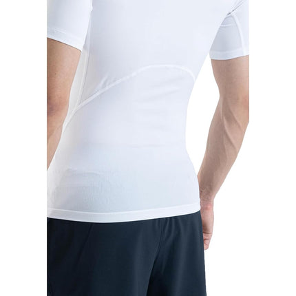 Under Armour Mens UA HG Armour Comp SS, short-sleeved sports t-shirt for men, comfortable and lightweight gym clothes for workouts