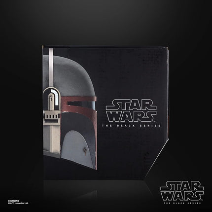 Star Wars The Black Series Boba Fett (Re-Armored) Premium Electronic Helmet, The Mandalorian Roleplay Collectible for Kids Ages 14 and Up