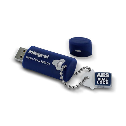 Integral 8GB Crypto-197 256-Bit Hardware Encrypted