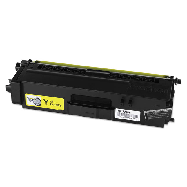 Tóner y cartucho láser Brother TN-336Y - tóner y cartuchos láser (Tóner, Amarillo, Láser, Brother, HL-L8250CDN, HL-L8350CDW, HL-L8350CDWT, MFC-L8600CDW, MFC-L8850CDW, ISO/IEC 19798)