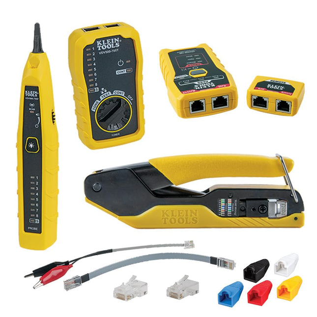 Klein Tools 80085 VDV LAN Cable and Wire Tester Ki